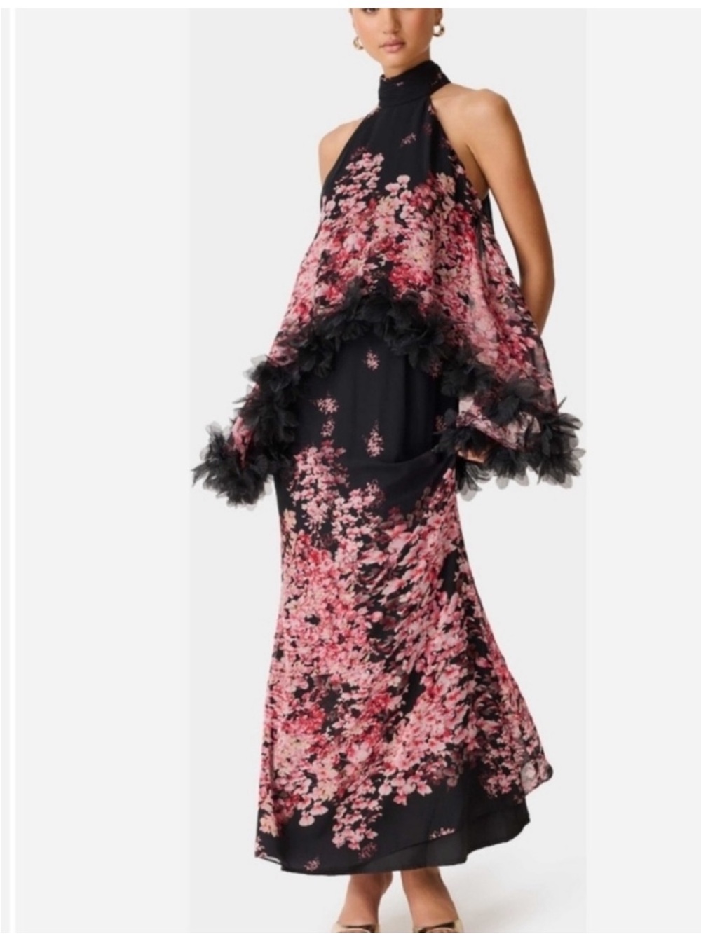 ELLIATT tulsia cape maxi dress - Picture 2 of 8